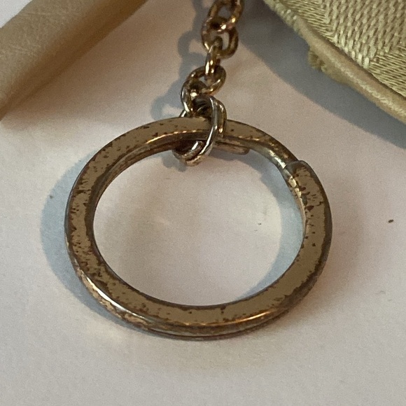 Coach Zippered Card Holder Coin Pouch Wallet with Keychain - Picture 10 of 11